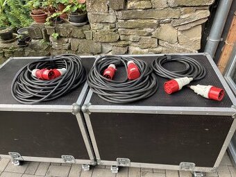 400V kabely 5G2,5mm2 9M 20M 34M