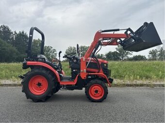 Malotraktor Tauros ZX254 s čelním nakladačem a vlekem