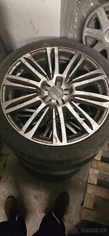 ALU kola 5x112 r18 235/40/18 letni sada et35