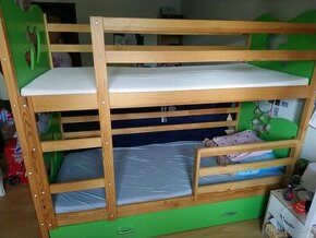 Dětská patrová postel - palanda