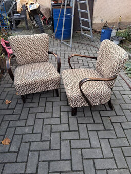 Křesla Halabala /koktejlky/