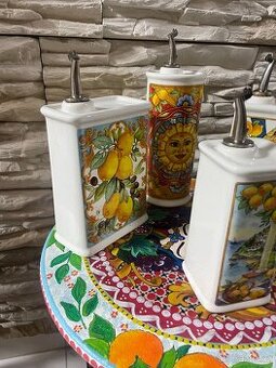 DOLCE GABBANA STYL Olejničky Balzamikový ocot Olivove oleje - 1