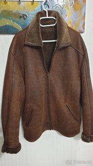 Prodám pánský kabát z pravé kůže L