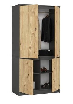 Šatní skříň dub