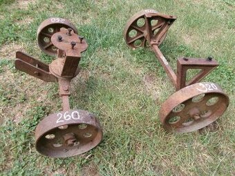 prodám staré litinové podvozky - vhodné ke stabilákům, či ji