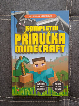 Kopletní příručka Minecraft různé knihy