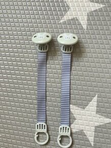 Klipy na dudliky pro dvojčata Suavinex