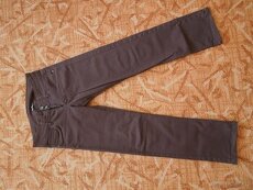 dámské kalhoty Terranova S, hnědá barva jako nové