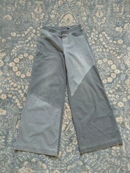 Dívčí džíny široké bez zapínání