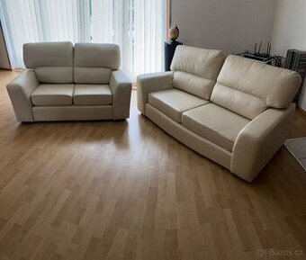 Koženková sedací souprava 2+2+2