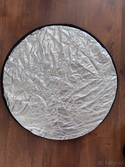 Kulatý fotografický odrazný reflektor cca 58 cm