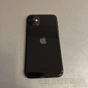 iPhone 11 256GB black, pěkný stav, 12 měsíců záruka