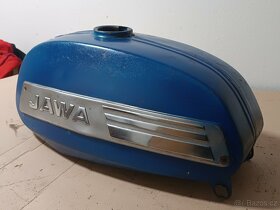 nádrž Jawa 350/634 modrá - 1