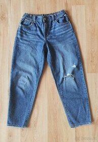 Dívčí jeansy Gap Kids Barrel 12 (150cm) - 1