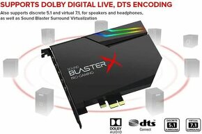 Creative Labs Sound Blaster X AE-5 plus v záruce