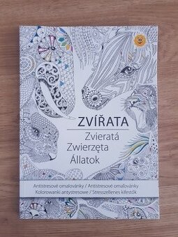 ANTISTRESOVÉ OMALOVÁNKY ZVÍŘATA