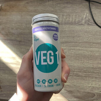 Multivitamin VEG1 - černý rybíz, žvýkací tablety 180 ks