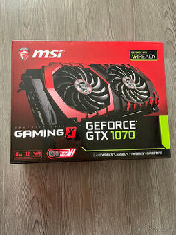 MSI GTX 1070 Gaming X - grafická karta