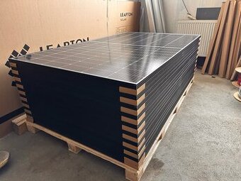 Solární panely Leapton 500 Wp FULLBLACK bifaciální