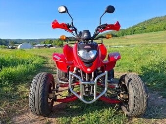 Čtyřkolka Shineray STXE 250 (2009) bílé SPZ (STK 2027)