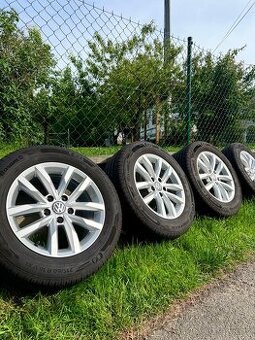 Originální kola VW R16 + Letní pneu Barum Bravuris 5