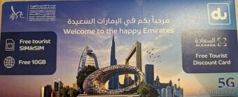 10 GB SIM/eSIM Spojené arabské emiráty (SAE, UAE, Dubaj)