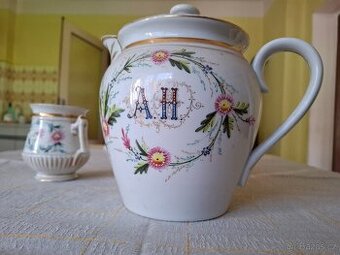 Secesní porcelánový set