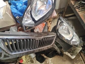 škoda citigo přední světla + maska