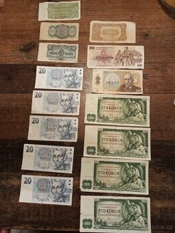 Prodám staré bankovky