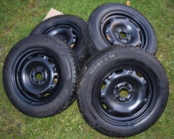 Pneu zimní na disku sada 4ks Škoda Fabia R14