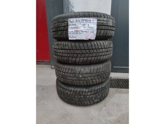 Plechové disky 5x100 R15 6Jx15H2 ET 38 se zimními pneu 195/6