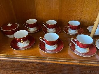 Stará porcelánová čajová sada č. 2