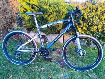 Horské celoodpružené kolo Carratt Warrior