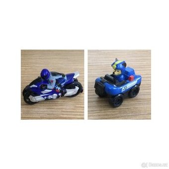 Motorka a auto Tlapková patrola