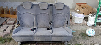 zadní lavice pro Citroen C8, Peugeot 807