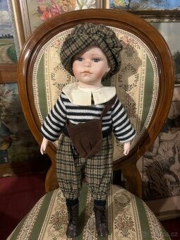 Porcelánová panenka (kluk) 50cm