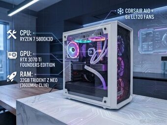 Gaming PC: AMD Ryzen 7 5800X3D | RTX 3070 Ti | 32 GB RAM