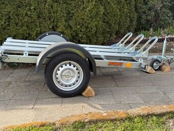 Přívěsný vozík na motorky nebrzděný MOTO 3