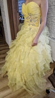 Šaty Společenské  vel S- L s regulací.