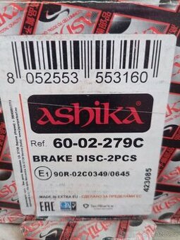kotouče přední ashika - 1