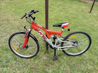 Dětské celoodpružené kolo Olpran 24"
