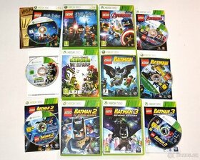 Hry pre Xbox 360 LEGO, Call of Duty, Need for Speed