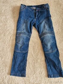 Motocyklové kevlarové jeansy zn.4SR - 1