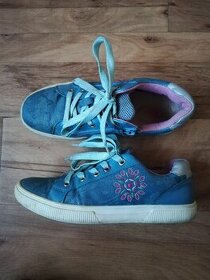 dívčí jarní/letní boty se zipem (polobotky) vel. 38 zn. Mini - 1