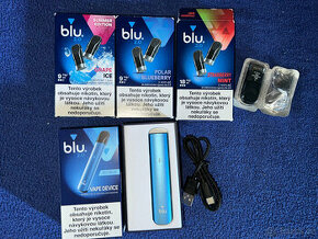 Prodám Blu 2.0 VAPE DEVICE v barvě SKY BLUE