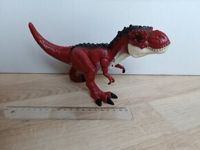 T-rex Tyranosaurus červený
