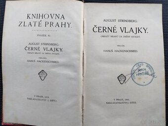 August Strindberg - Černé vlajky, pevná vazba