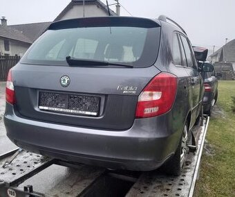 nd ze škoda fabia 2, 1.2.TDI šedá,zelená,modrá