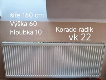 radiátor Korado radik šíře 160