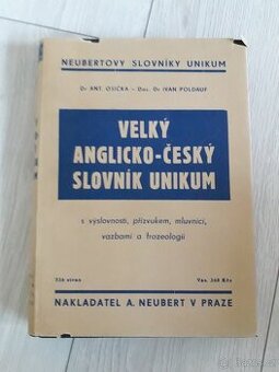 VELKÝ ANGLICKO-CESKÝ SLOVNÍK UNIKUM
